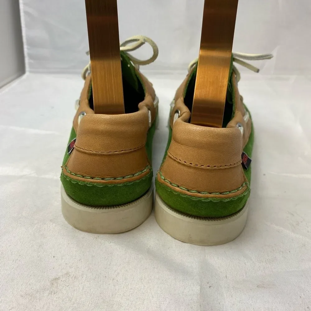 SEBAGO DOCKSIDES 7 men's Green suede